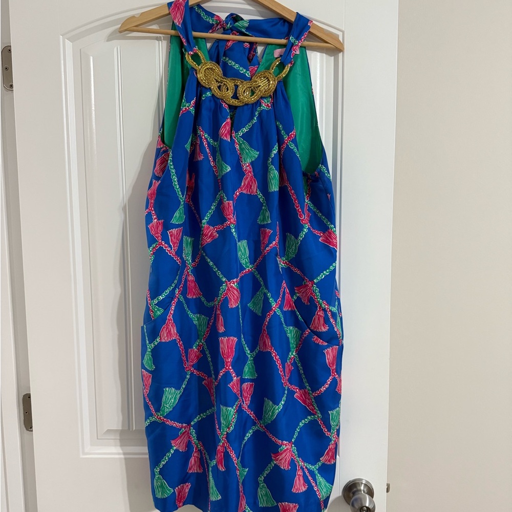 Lilly Pulitzer Green and Blue Dress
